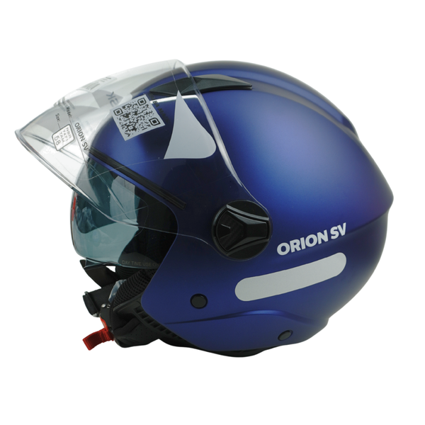 CAPACETE NORISK ORION SV MONOCOLOR MATTE BLUE