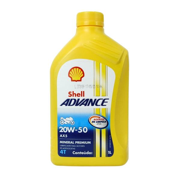 ÓLEO SHELL ADVANCE 20W50 4T AX5