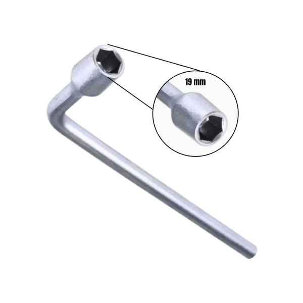 Chave De Roda L (19 mm) - Sem Espátula