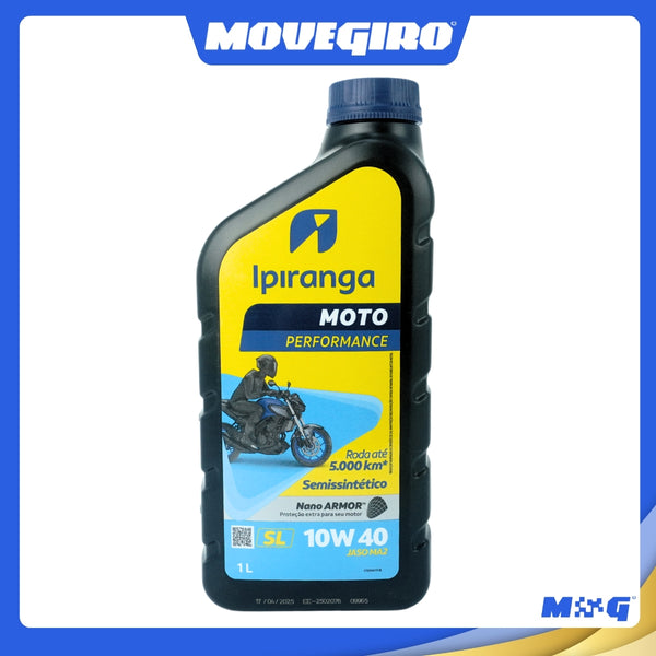 ÓLEO IPIRANGA 10W40 4T SEMISSINTÉTICO
