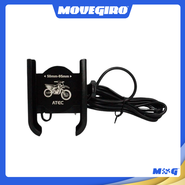 SUPORTE P/ CELULAR  GARRA C /CARREGADOR  USB AC-717