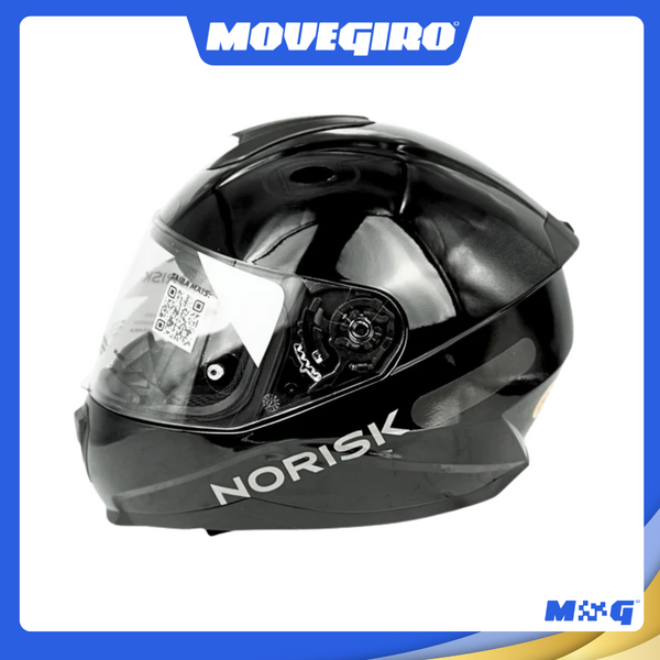 CAPACETE NORISK RAZOR SOLID BLACK