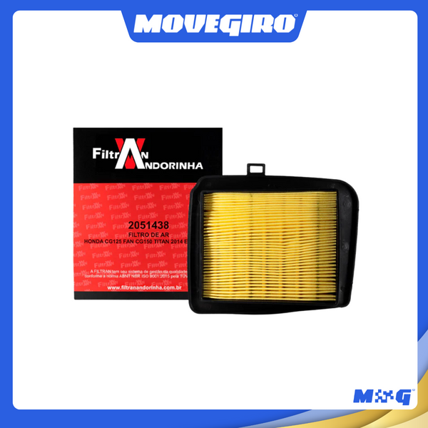 Filtro De Ar Honda CG 125 Fan / CG 150 Titan (2014) - 2051438