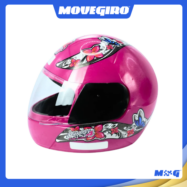 CAPACETE LIBERTY FOUR GIRLS TAM 58 ROSA CAP-189RS