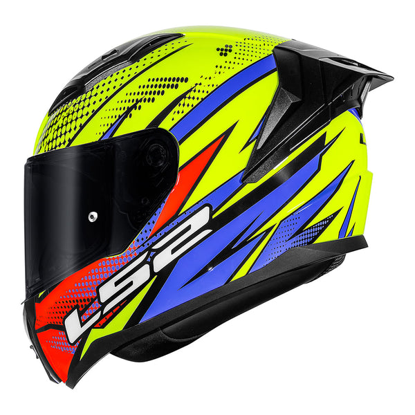 CAPACETE LS2 FF810 VIGO FLIGHT HV YLW/ORANGE
